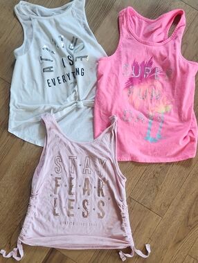 Size 10 Girls Tank Top Bundle